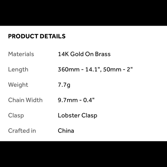 Ana Luisa Jusuf BE YOU necklace + extender - Picture 5 of 9